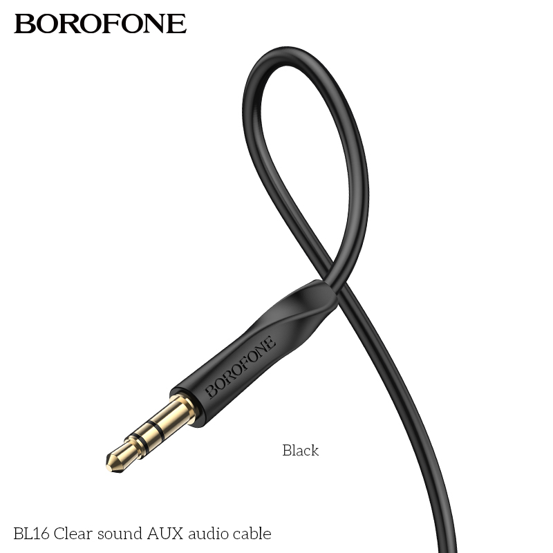BOROFONE BL16 Clear sound 3.5 mm AUX cable NZ